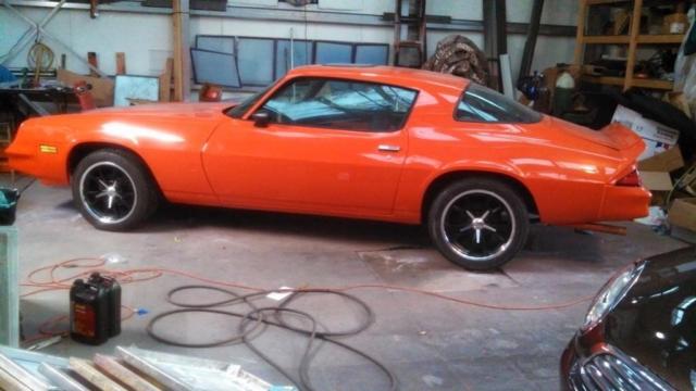 1979 Orange Chevrolet Camaro Coupe