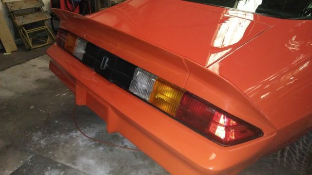 1979 Orange Chevrolet Camaro Coupe