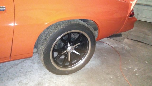 1979 Orange Chevrolet Camaro Coupe