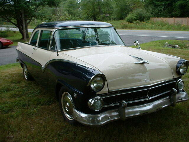 1955 Blue Ford Fairlane Sedan