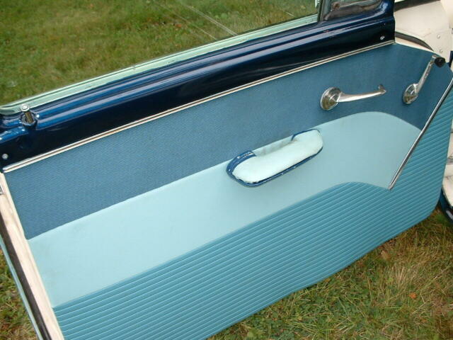 1955 Blue Ford Fairlane Sedan