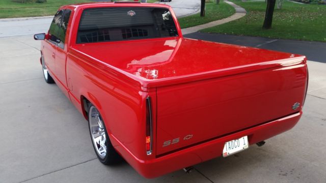 1992 Red Chevrolet C/K Pickup 1500 Extended Cab Pickup