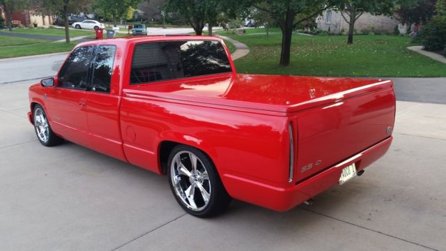 1992 Red Chevrolet C/K Pickup 1500 Extended Cab Pickup
