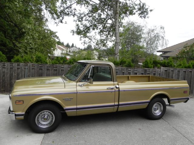 1970 Gold Chevrolet C-10 Pickup (Truck)