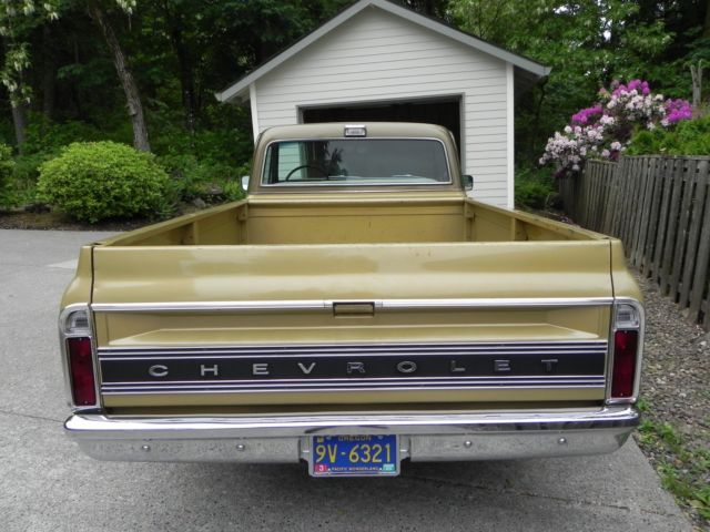 1970 Gold Chevrolet C-10 Pickup (Truck)