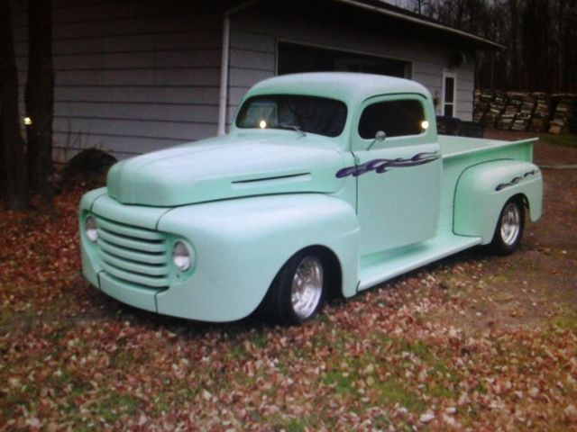 1950 Mint Green Ford F-100