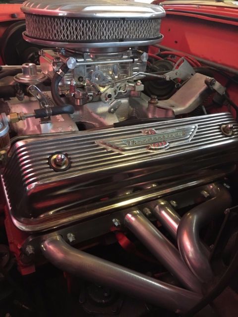 1956 Red Ford Thunderbird 2dr w/Removable Hardtop