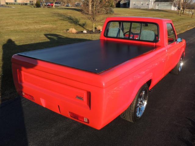 1989 Flame Red Ford Ranger