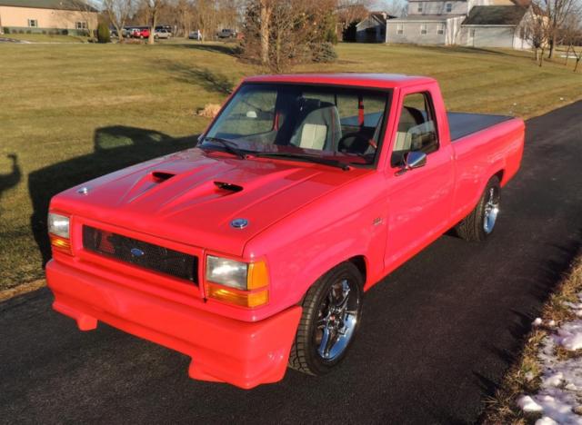 1989 Flame Red Ford Ranger
