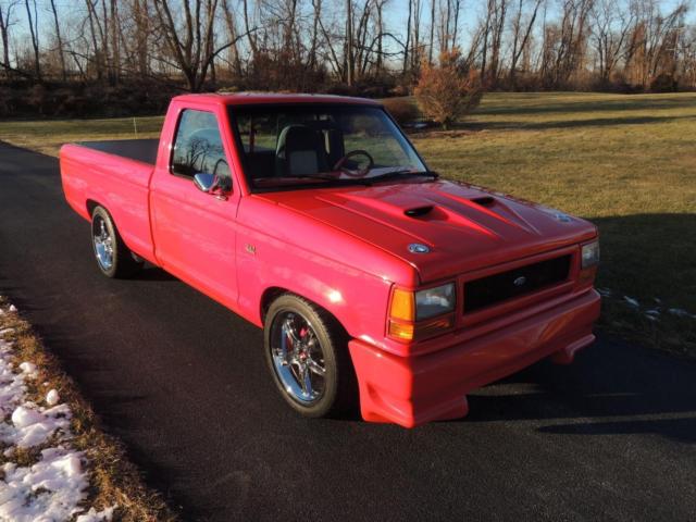 1989 Flame Red Ford Ranger