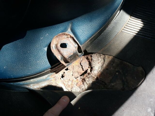 1985 Blue Chevrolet G20 Van Cargo van