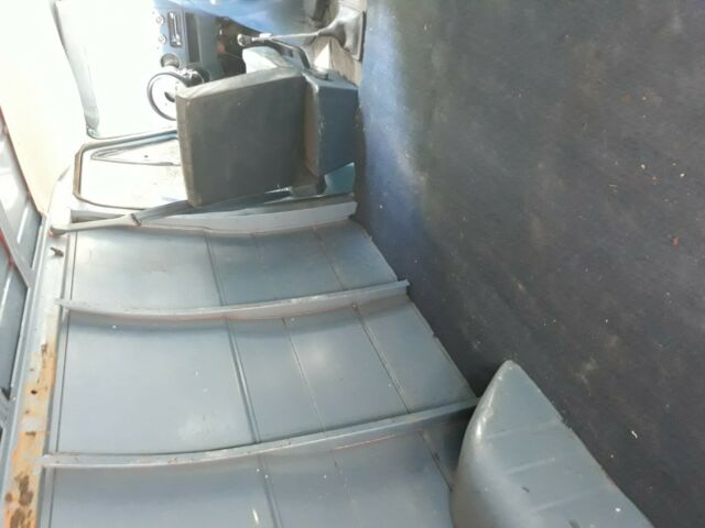 1985 Blue Chevrolet G20 Van Cargo van