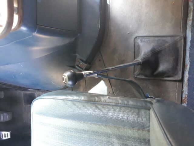 1985 Blue Chevrolet G20 Van Cargo van