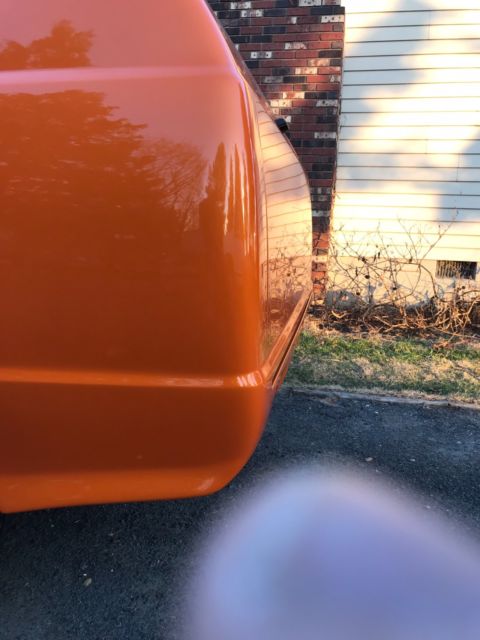 1987 orange pearl metallic Chevrolet S-10 2dr
