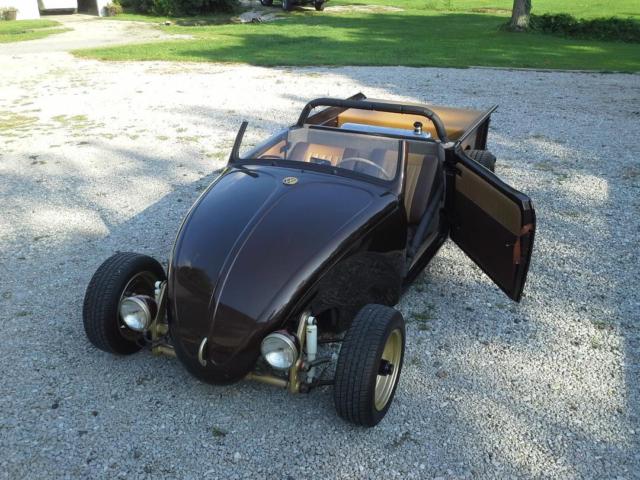 1965 Brown Volkswagen Beetle - Classic pick-up