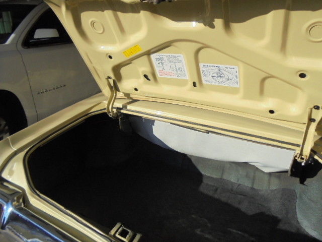 1970 Yellow Oldsmobile 442 Convertible