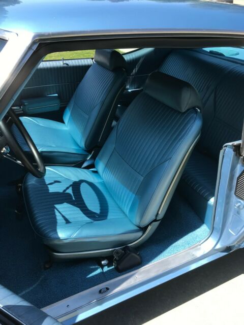 1968 Blue Oldsmobile Cutlass Coupe