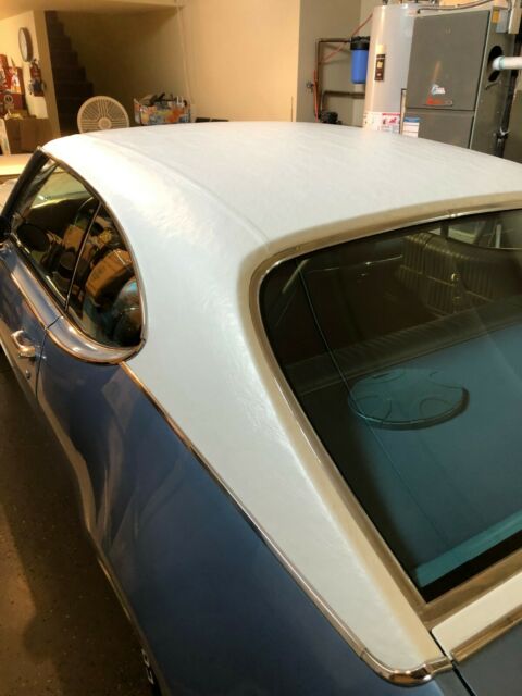 1968 Blue Oldsmobile Cutlass Coupe