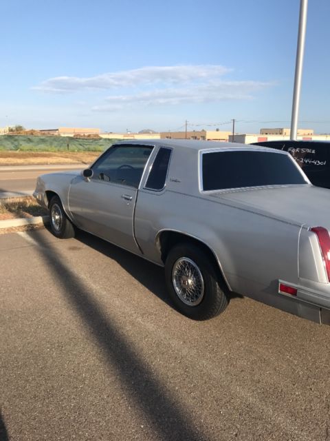 1984 Gray Oldsmobile Cutlass Coupe