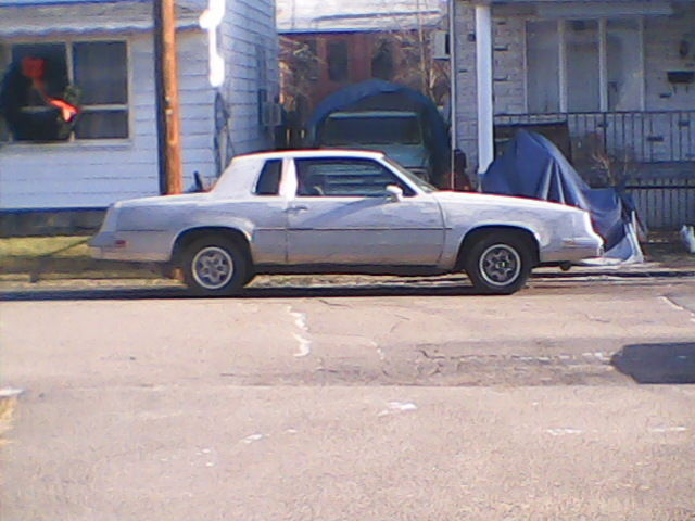 1970 Aqua blue Oldsmobile Cutlass Coupe