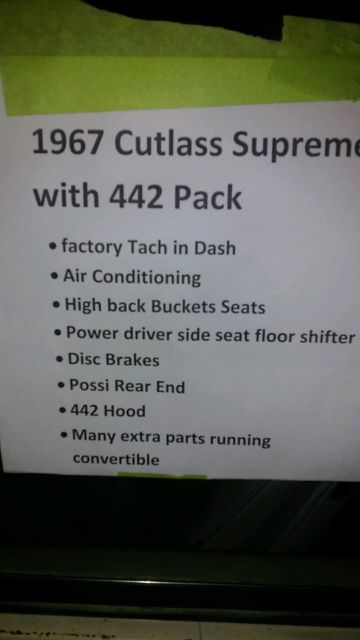 1967 Oldsmobile Cutlass