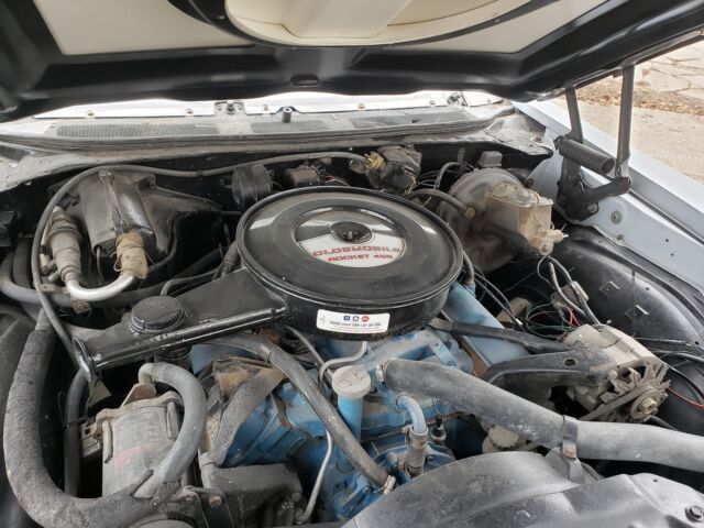 1970 Blue Oldsmobile Cutlass Coupe