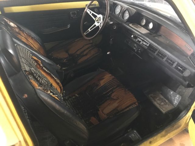 1978 Yellow Honda Civic Hatchback
