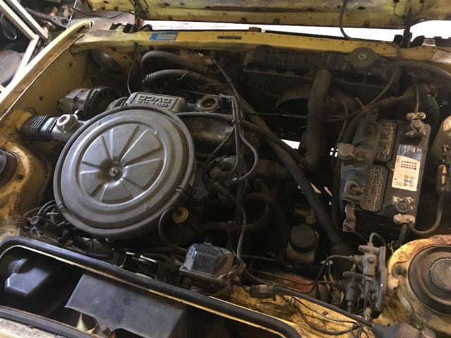 1978 Yellow Honda Civic Hatchback