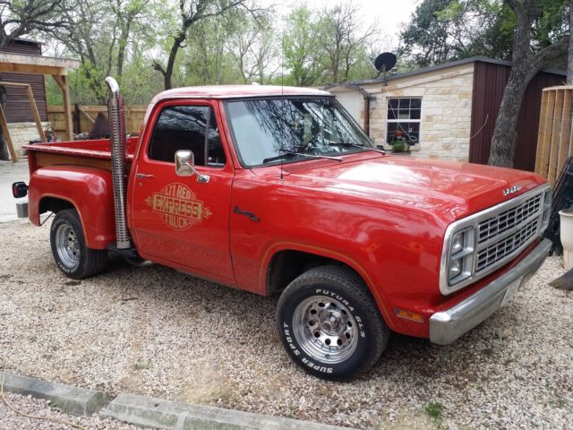 1979 Red Dodge Other Pickups