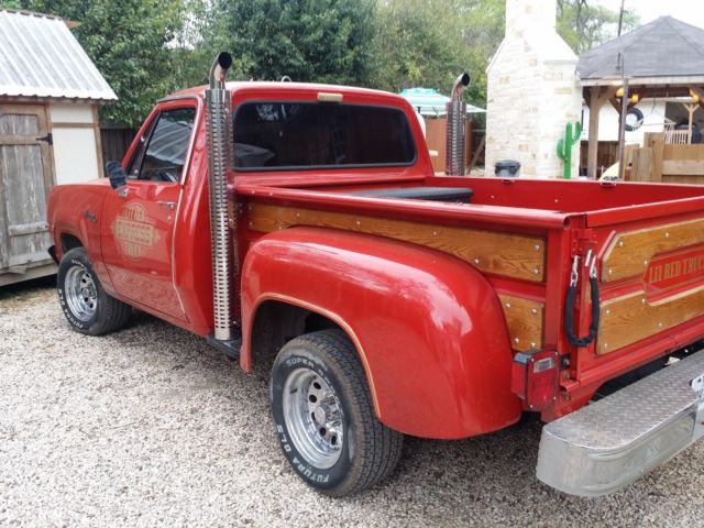 1979 Red Dodge Other Pickups