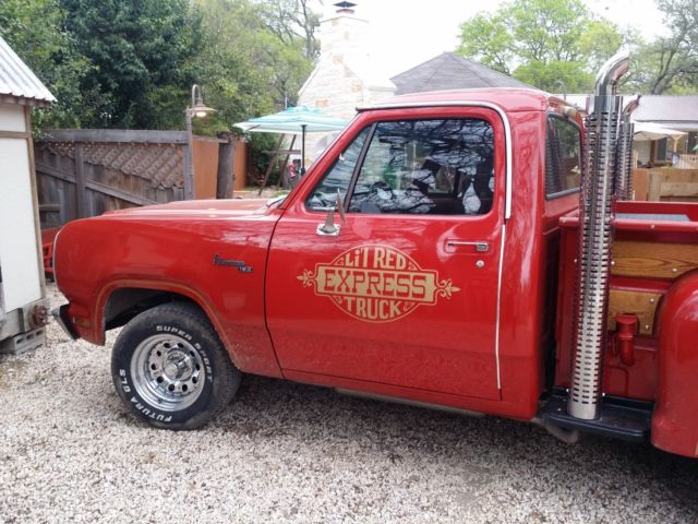 1979 Red Dodge Other Pickups
