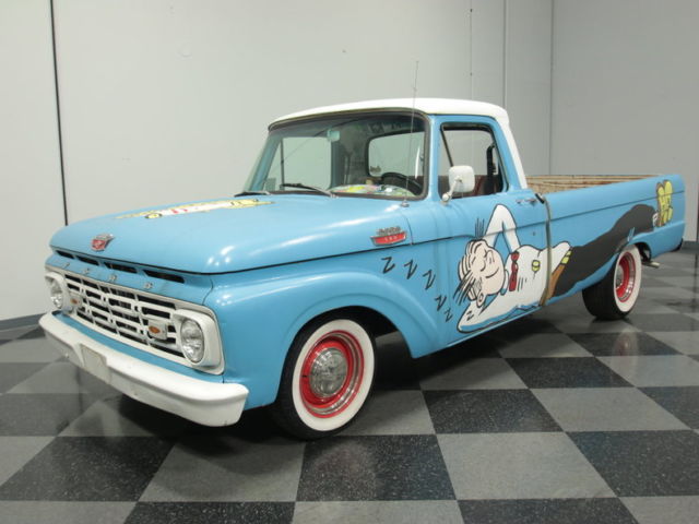 1964 Blue Ford F-100 Pickup (Truck)