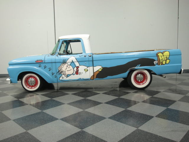 1964 Blue Ford F-100 Pickup (Truck)