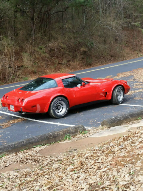 1979 Orange Chevrolet Corvette Convertible