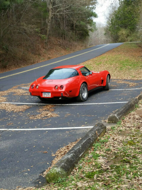 1979 Orange Chevrolet Corvette Convertible