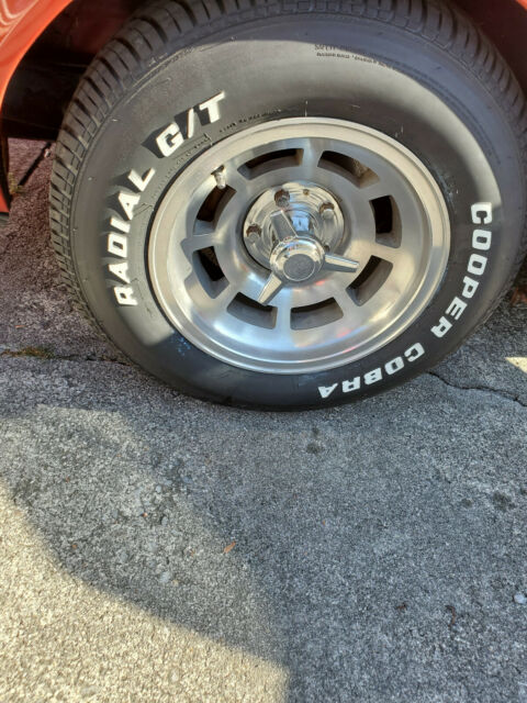 1979 Orange Chevrolet Corvette Convertible