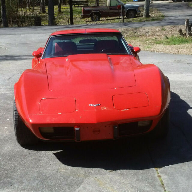 1979 Orange Chevrolet Corvette Convertible