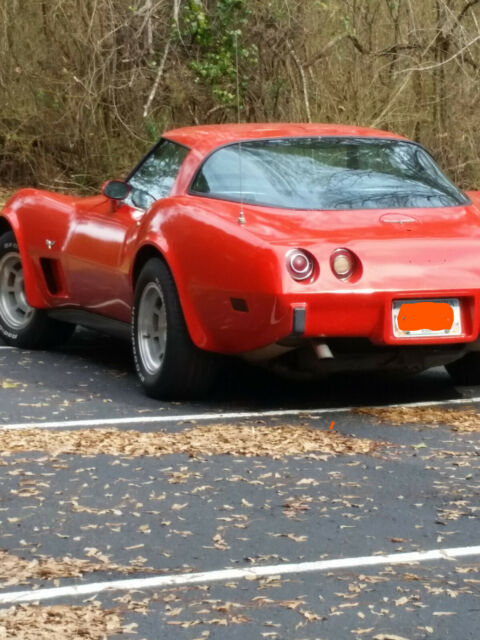 1979 Orange Chevrolet Corvette Convertible