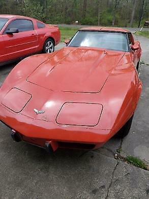 1979 Orange Chevrolet Corvette Convertible