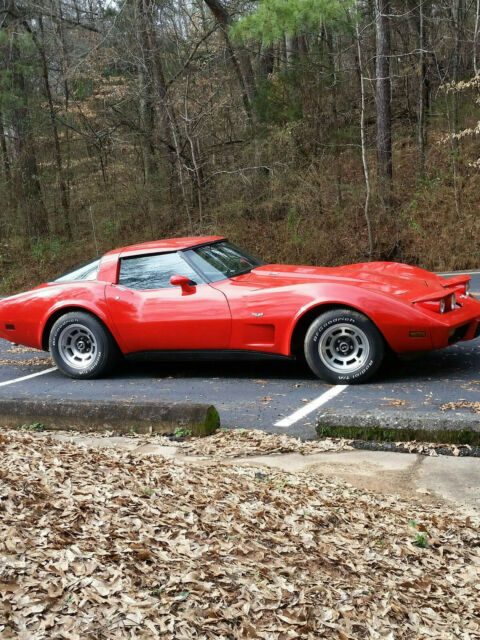 1979 Orange Chevrolet Corvette Convertible