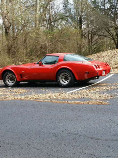 1979 Orange Chevrolet Corvette Convertible