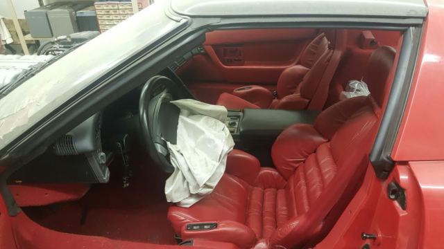 1990 RED Chevrolet Corvette Coupe