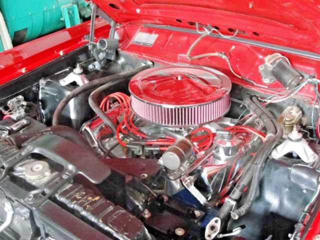 1969 Red Ford Torino Fastback