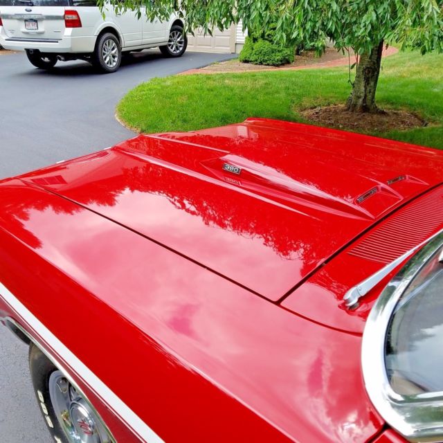 1969 Red Ford Torino Fastback