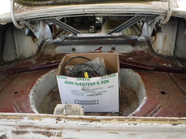 1968 White Dodge Dart Coupe
