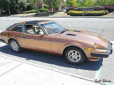 1981 Brown Nissan 280ZX Coupe
