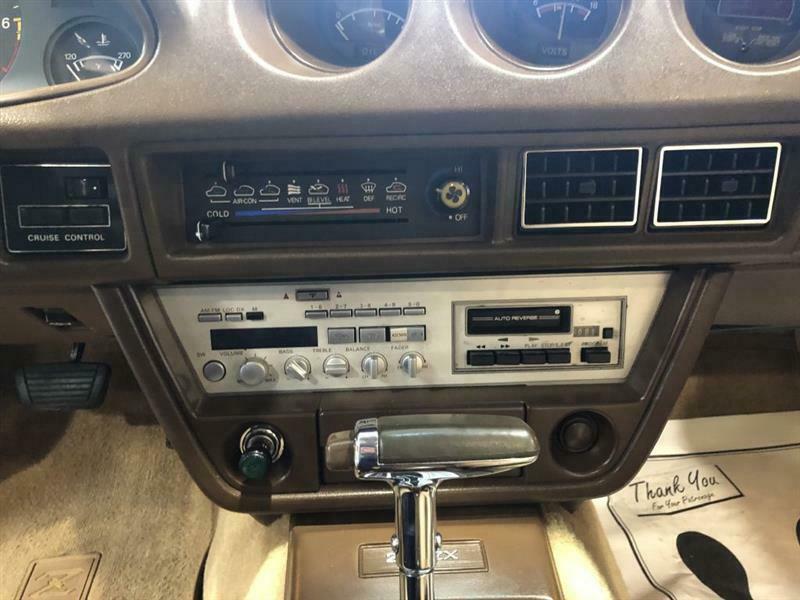 1981 Brown Nissan 280ZX Coupe