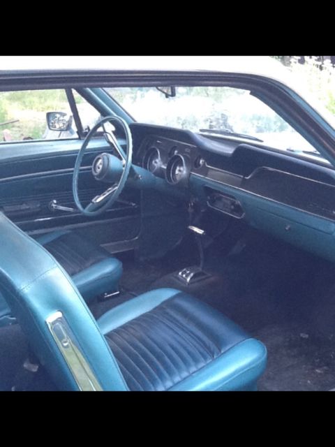1967 Robin egg blue Ford Mustang Coupe