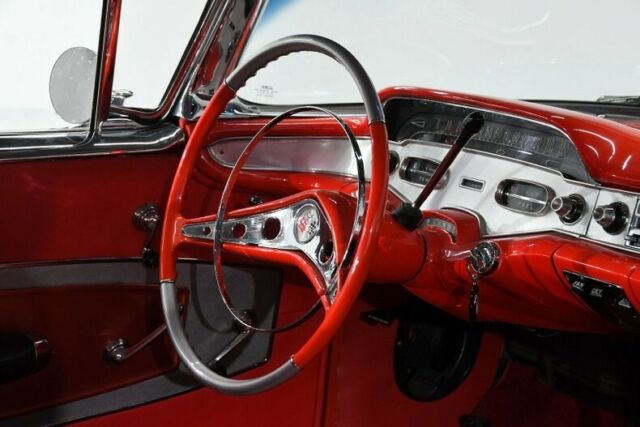 1958 Black Chevrolet Impala Coupe