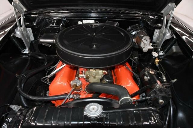 1958 Black Chevrolet Impala Coupe